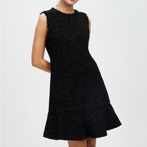 Kate Spade Flounce Tweed Dress